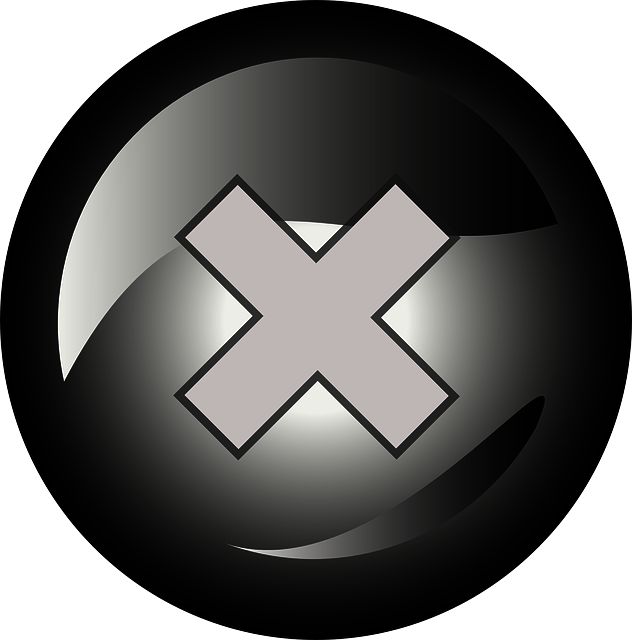 close button